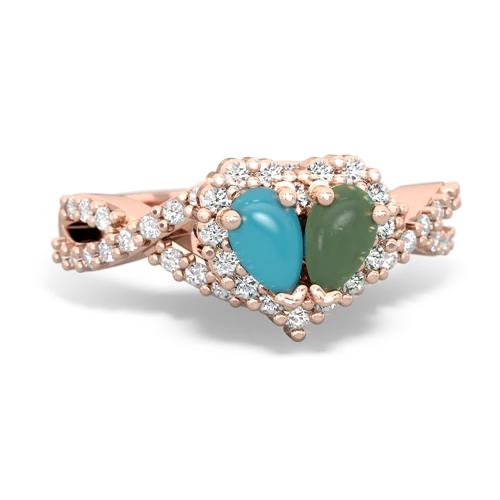 turquoise-jade engagement ring