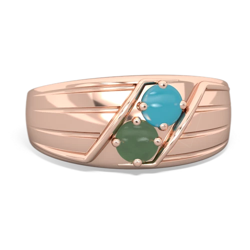 turquoise-jade mens ring