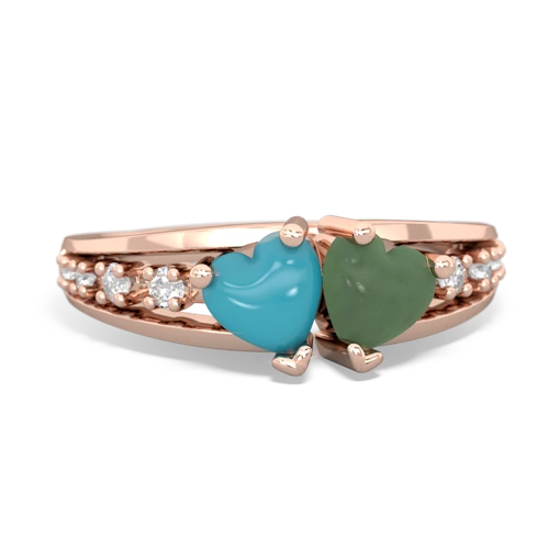 turquoise-jade modern ring