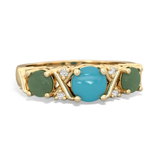 turquoise-jade timeless ring