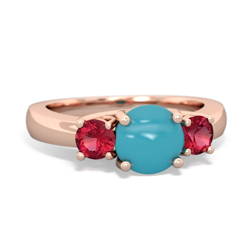 turquoise-lab ruby timeless ring