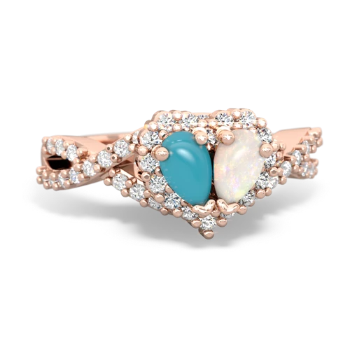 turquoise-opal engagement ring