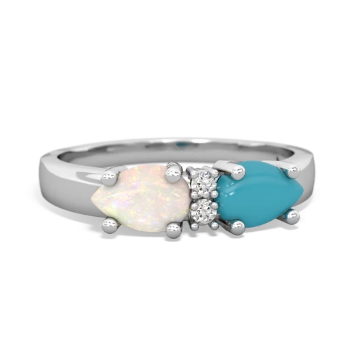 turquoise-opal timeless ring