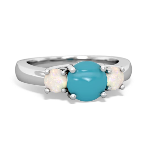 turquoise-opal timeless ring