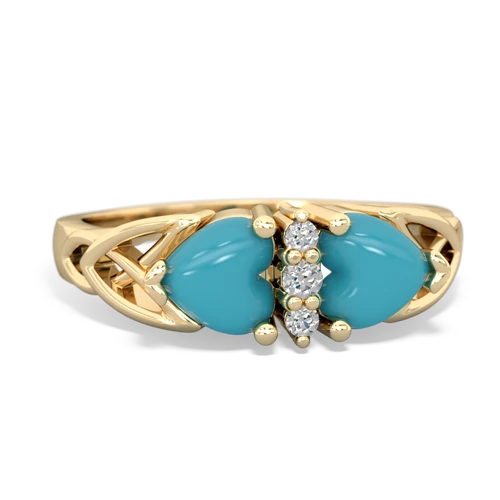 turquoise celtic ring