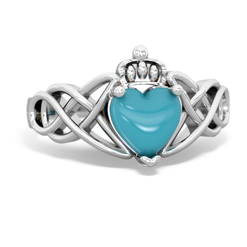 turquoise claddagh ring