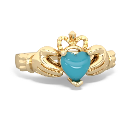 turquoise claddagh ring