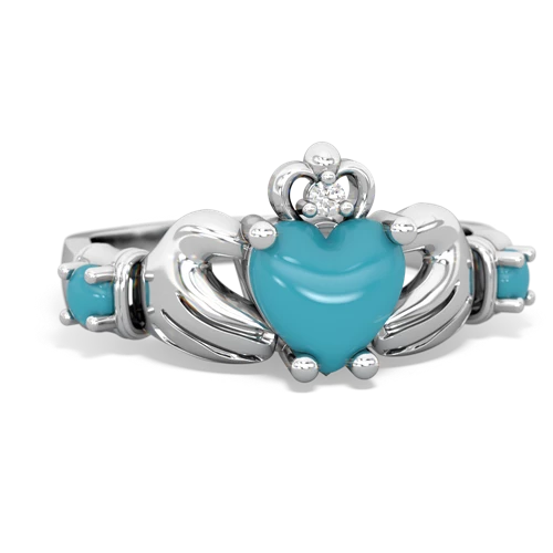 turquoise claddagh ring