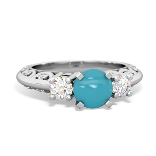 turquoise engagement ring