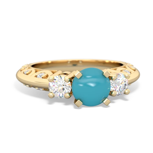 turquoise engagement ring