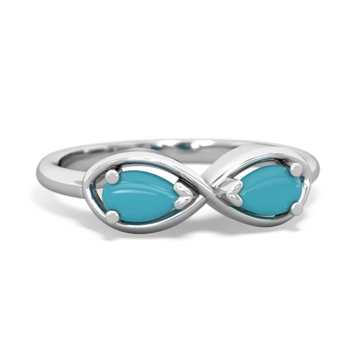 turquoise infinity ring