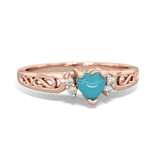 turquoise petite ring