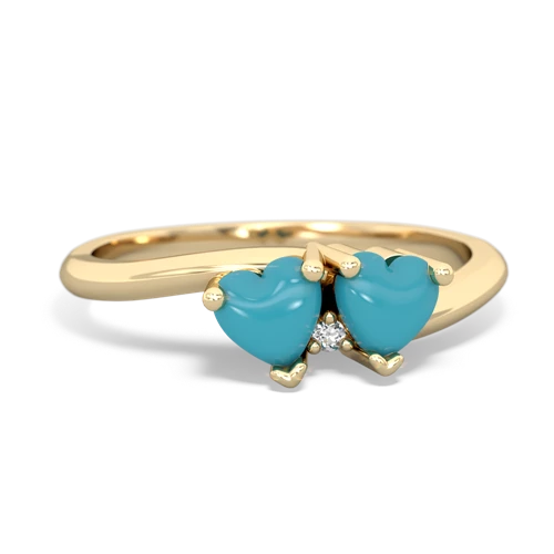 turquoise sweethearts promise ring