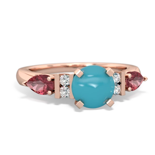 turquoise-tourmaline engagement ring