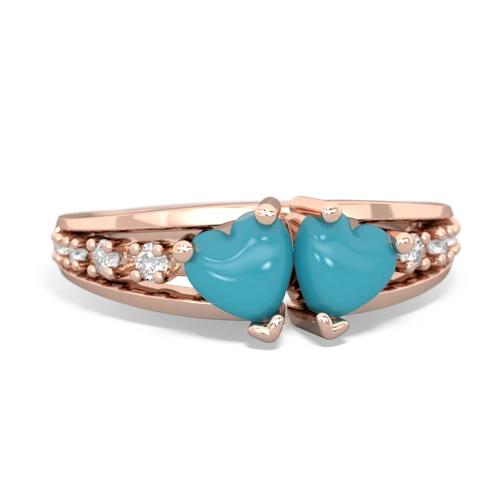 turquoise-turquoise modern ring