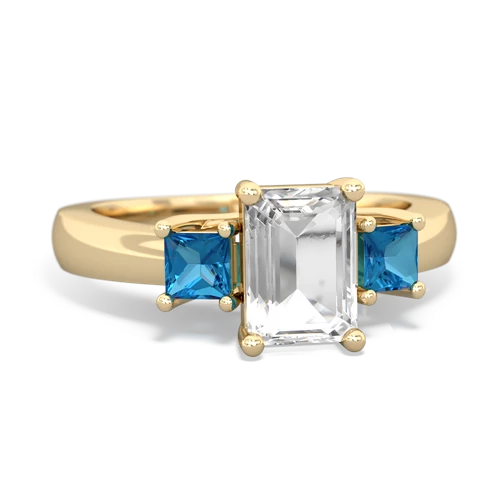 white topaz-london topaz timeless ring