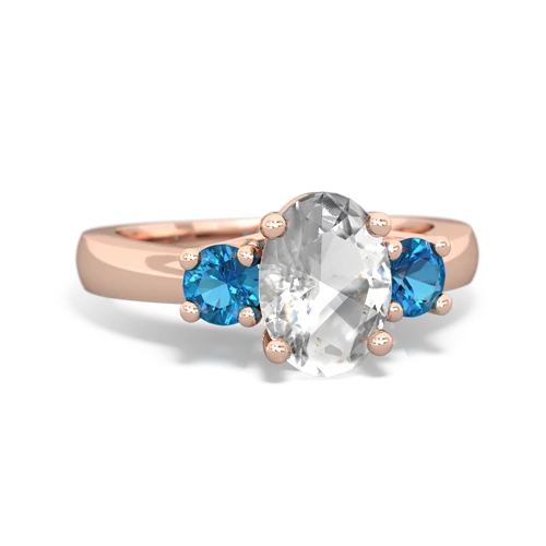 white topaz-london topaz timeless ring