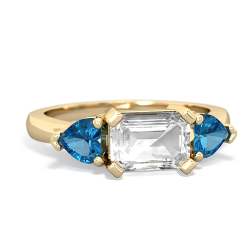 white topaz-london topaz timeless ring