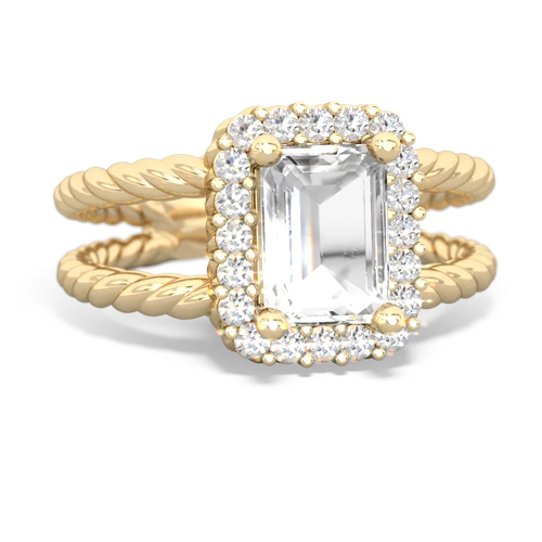 white topaz couture ring