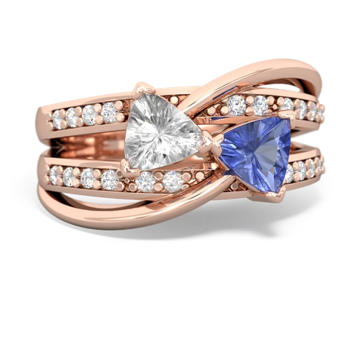 white topaz-tanzanite couture ring