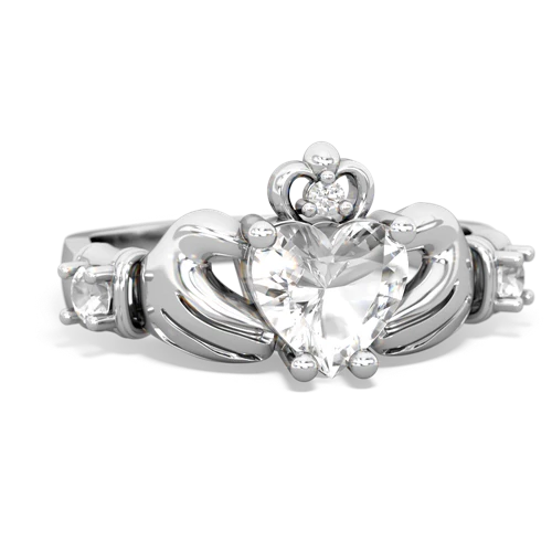 amethyst-opal claddagh ring