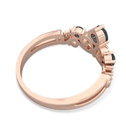 Opal Crown Keepsake 14K Rose Gold ring R5740