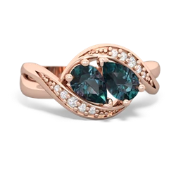 Alexandrite Summer Winds 14K Rose Gold ring R5342