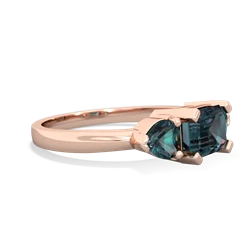 Opal Three Stone 14K Rose Gold ring R5235