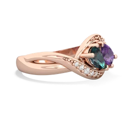 Alexandrite Summer Winds 14K Rose Gold ring R5342