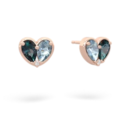 matching earrings - 'Our Heart'