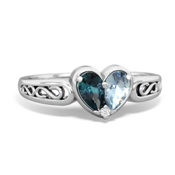 matching rings - Filligree 'One Heart'