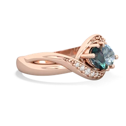 Alexandrite Summer Winds 14K Rose Gold ring R5342