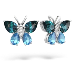 matching earrings - Butterfly