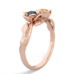 Alexandrite Rose Garden 14K Rose Gold ring R5510