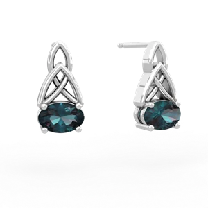 matching earrings - Celtic Trinity Knot