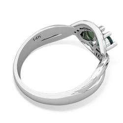 Alexandrite Summer Winds 14K White Gold ring R5342