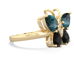 Alexandrite Butterfly 14K Yellow Gold ring R2215