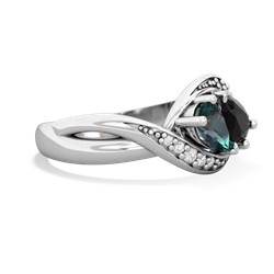 Alexandrite Summer Winds 14K White Gold ring R5342