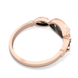 Alexandrite Milgrain Marquise 14K Rose Gold ring R5700