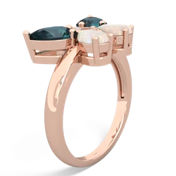 Alexandrite Butterfly 14K Rose Gold ring R2215