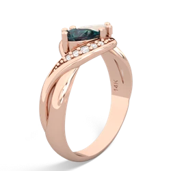 Alexandrite Summer Winds 14K Rose Gold ring R5342