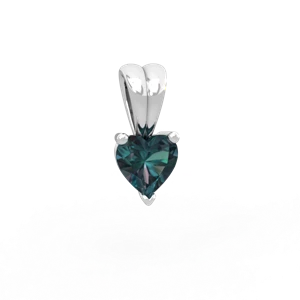 matching pendants - 5mm Heart Solitaire