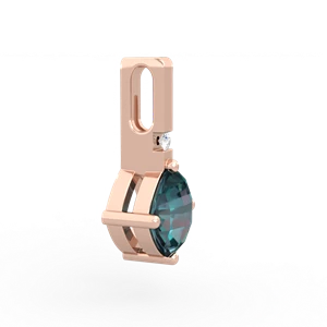 Alexandrite Simply Elegant 14K Rose Gold pendant P2489