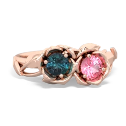 Alexandrite Rose Garden 14K Rose Gold ring R5510