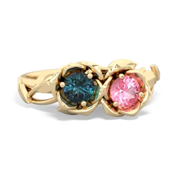 Alexandrite Rose Garden 14K Yellow Gold ring R5510