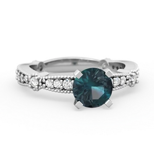 matching engagment rings - Sparkling Tiara 6mm Round