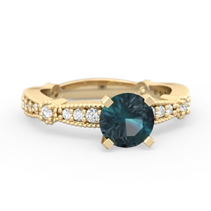 matching engagment rings - Sparkling Tiara 6mm Round