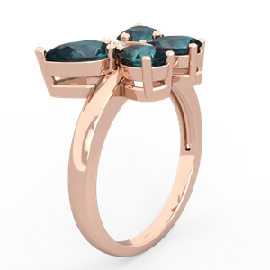 Alexandrite Butterfly 14K Rose Gold ring R2215