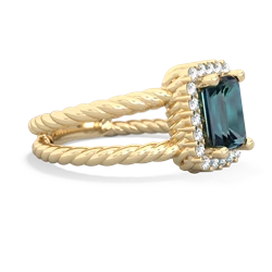 alexandrite couture rings