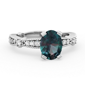 matching engagment rings - Sparkling Tiara 8x6 Oval